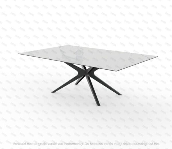 Hector - Table carré avec allonge – Image 2