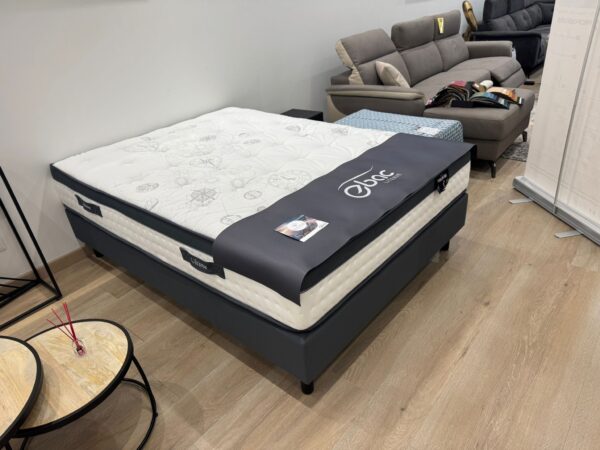 Ensemble sommier tapissier THENOR + matelas RAPSODIE 140/190