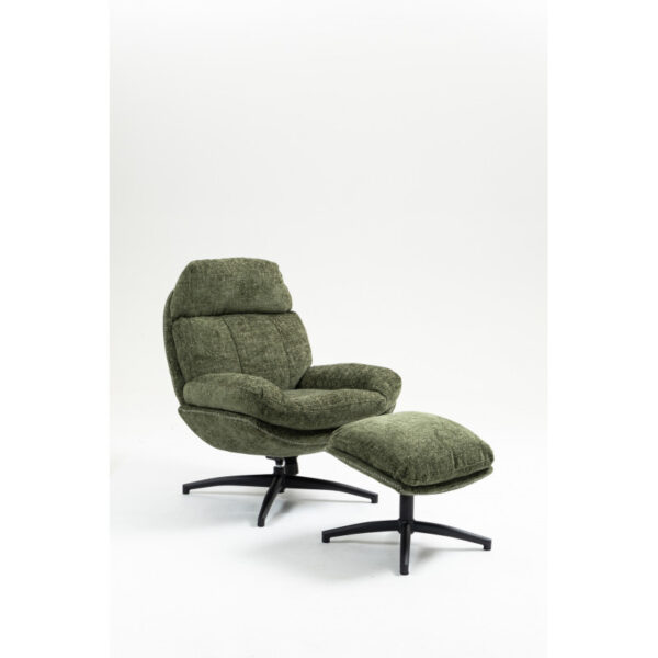 Fauteuil + repose pied HECTOR